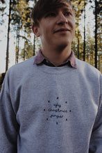 Load image into Gallery viewer, sparkly black and grey ugly christmas jumper