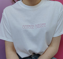 Load image into Gallery viewer, embroidered oopsie daisy t-shirt