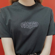 Load image into Gallery viewer, embroidered 'the craft' movie illustrated logo t-shirt