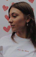 Load image into Gallery viewer, hand embroidered 'it'll be okay' t-shirt