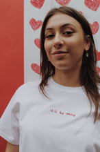 Load image into Gallery viewer, hand embroidered 'it'll be okay' t-shirt