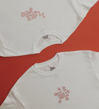 Load image into Gallery viewer, embroidered 'give 'em hell' t-shirt