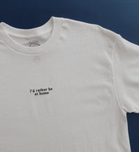 Load image into Gallery viewer, custom &#39;i&#39;d rather be...&#39; embroidered t-shirt
