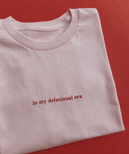 Load image into Gallery viewer, custom &#39;in my...era&#39; embroidered t-shirt
