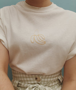 embroidered banana t-shirt