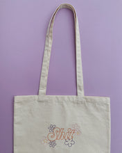 Load image into Gallery viewer, embroidered &#39;shit&#39; tote bag
