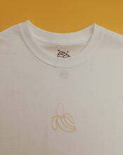 Load image into Gallery viewer, embroidered banana t-shirt
