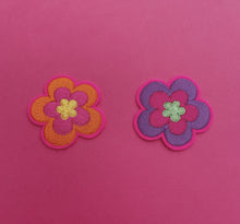 Load image into Gallery viewer, embroidered flower patch
