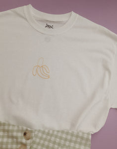 embroidered banana t-shirt