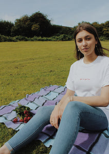 hand embroidered 'you've got this' t-shirt